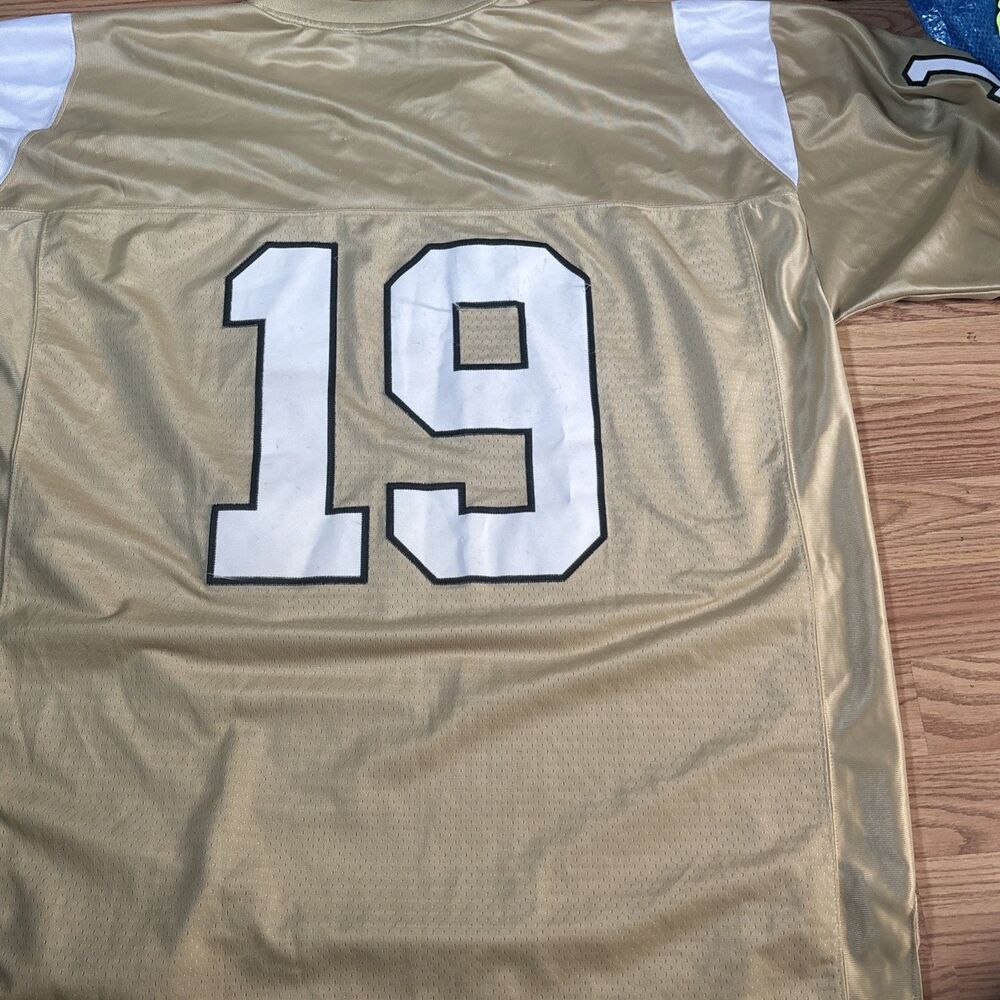 Vintage UCF Jersey Size Men’s XL Adidas Central Florida Knights Football Gold - Picture 9 of 9